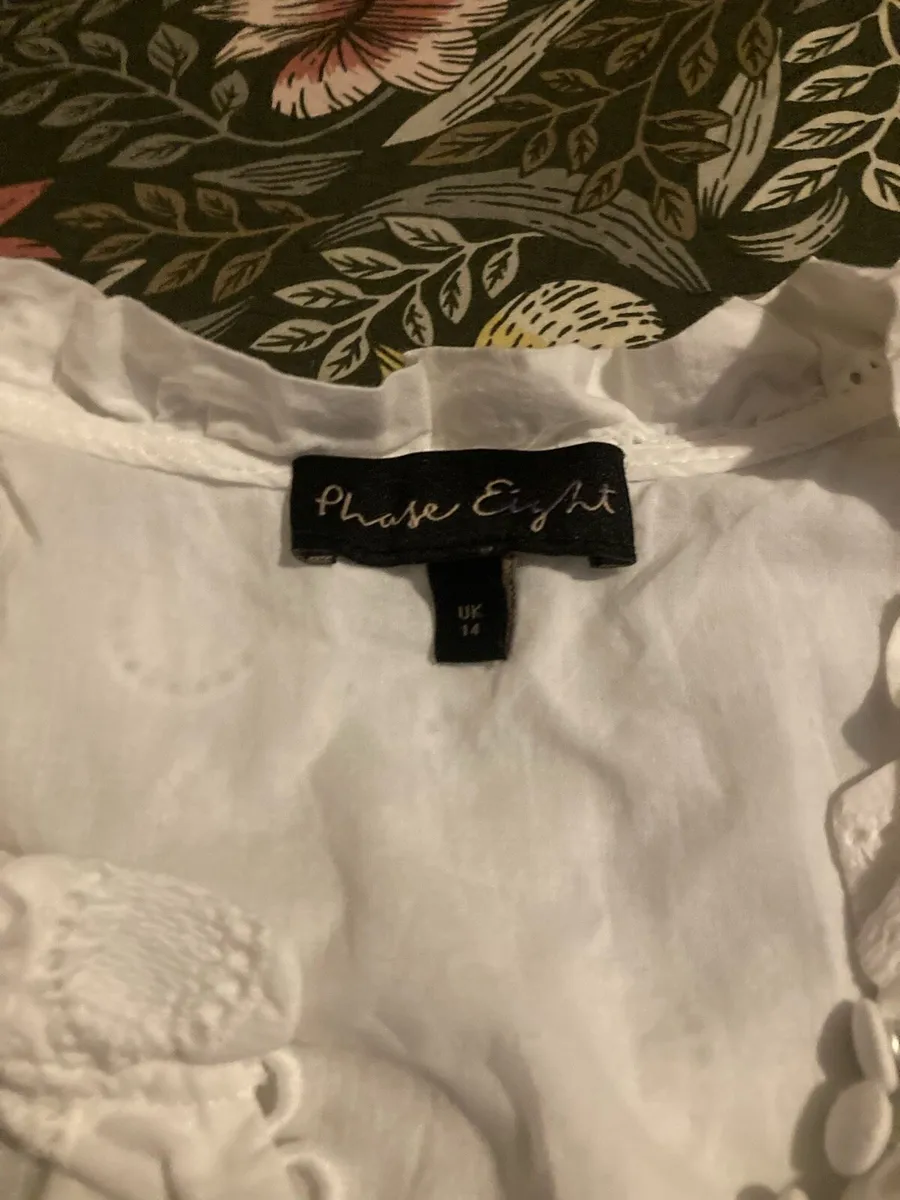 Phase Eight white Blouse - Image 3