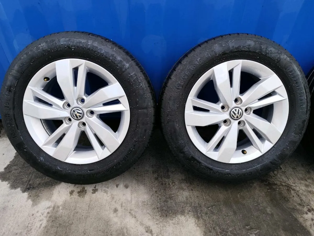 VW Polo alloy wheels - Image 3