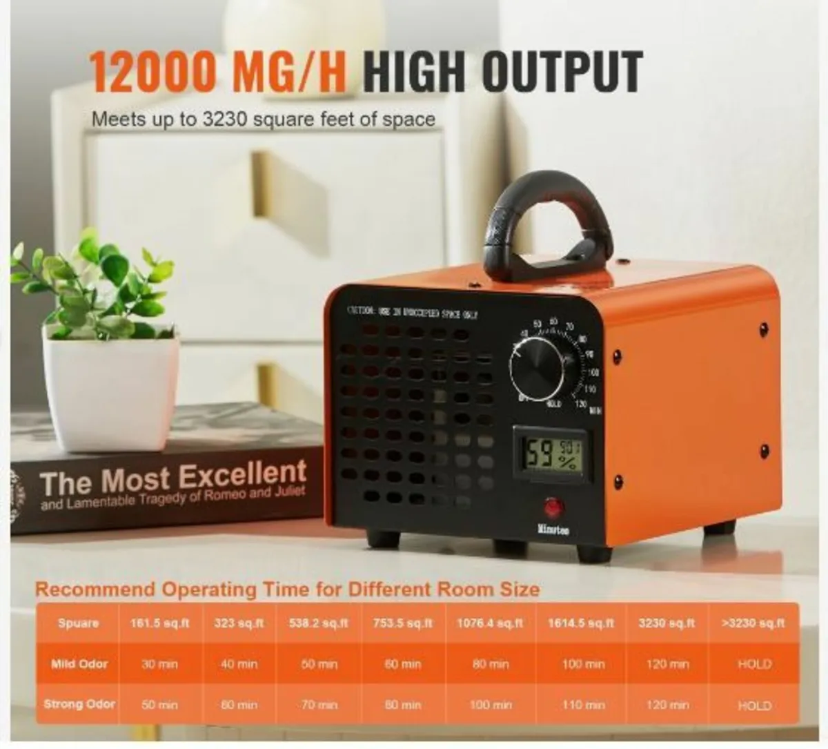 Ozone Generator 12000mg/h Ozone Machine - Image 2