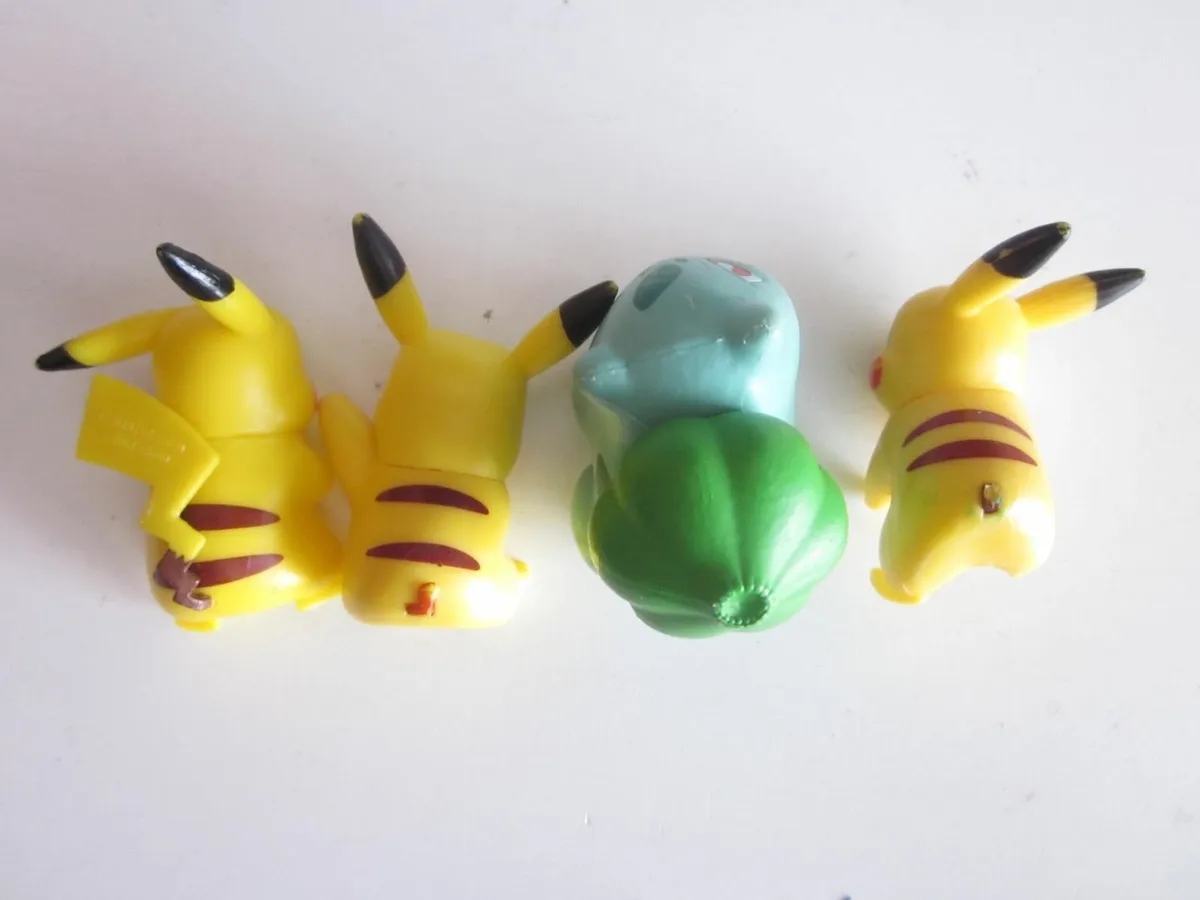 Four  Pokermon Mini Figures - Image 2