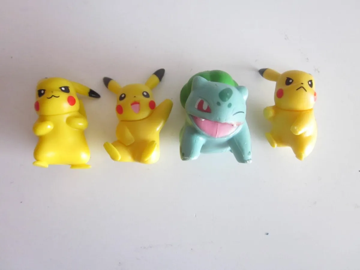 Four  Pokermon Mini Figures - Image 3