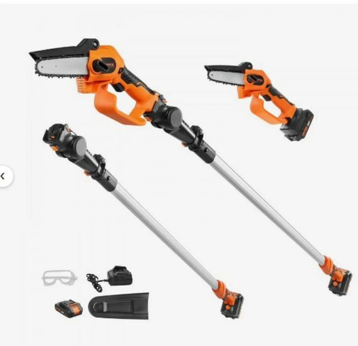 2-in-1 Cordless Pole Saw & Mini Chainsaw - Image 1