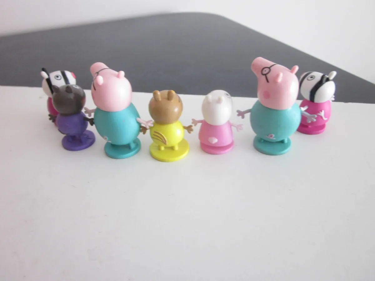 Peppa Pig Figures X 7 Vintage 2003 - Image 3