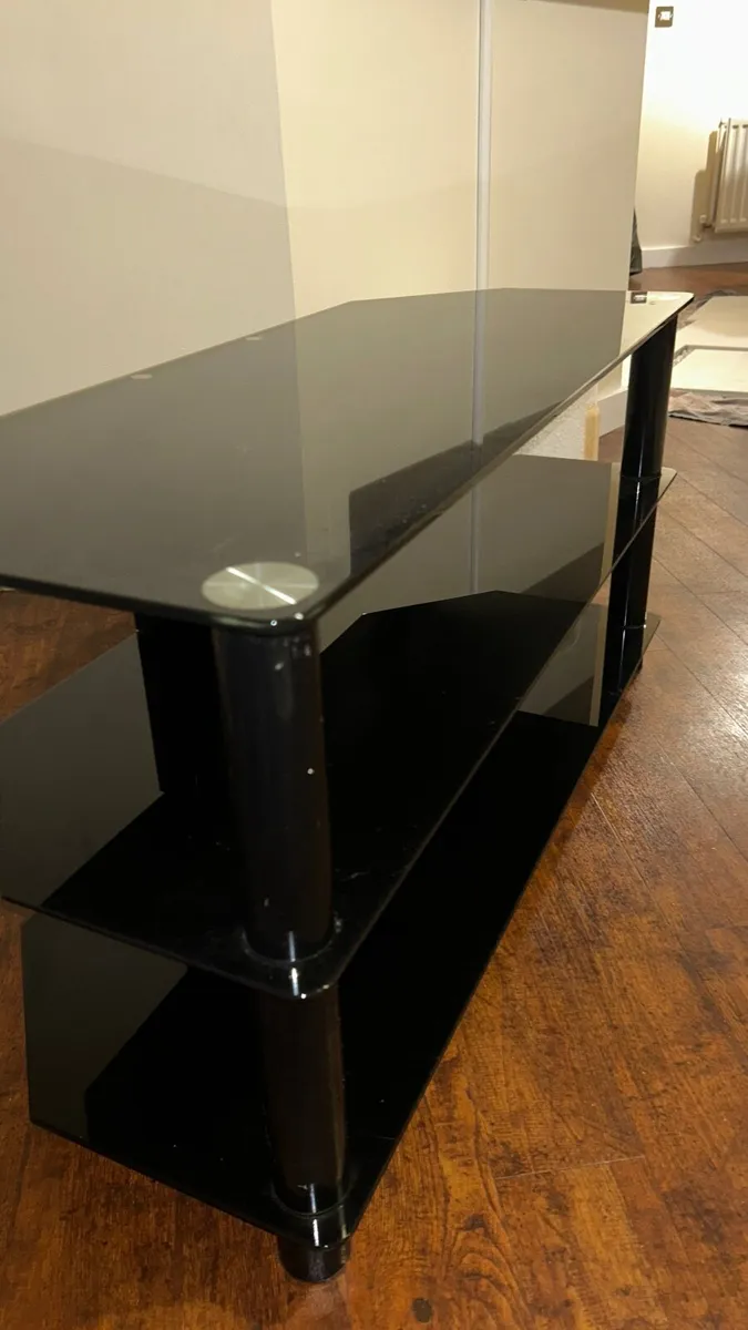 Tv stand / console (glass perfect condition) - Image 2