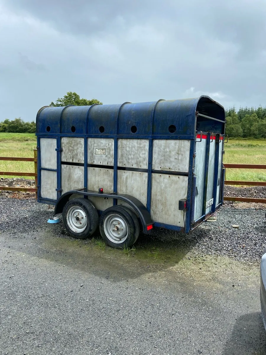 10x5 cattle trailer and power box - Image 1