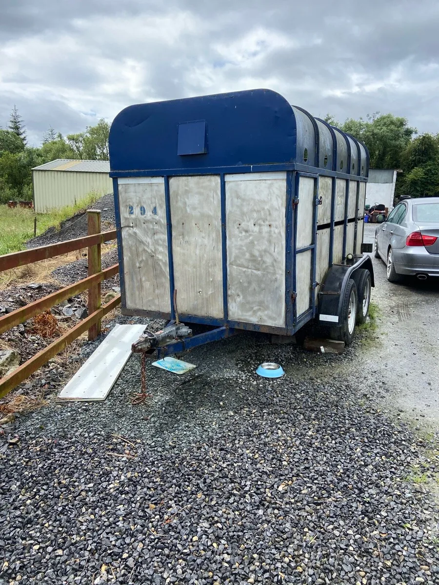 10x5 cattle trailer and power box - Image 2