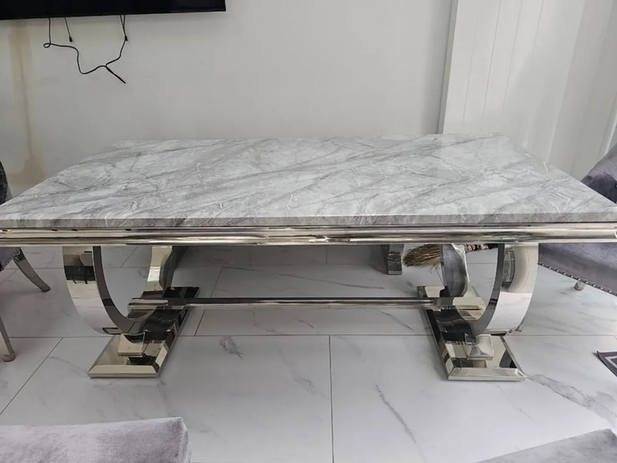Marble Dining Table - Image 1
