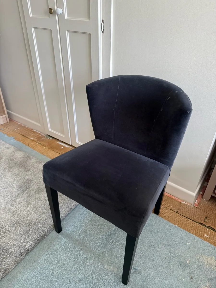 Suede chair - Image 2