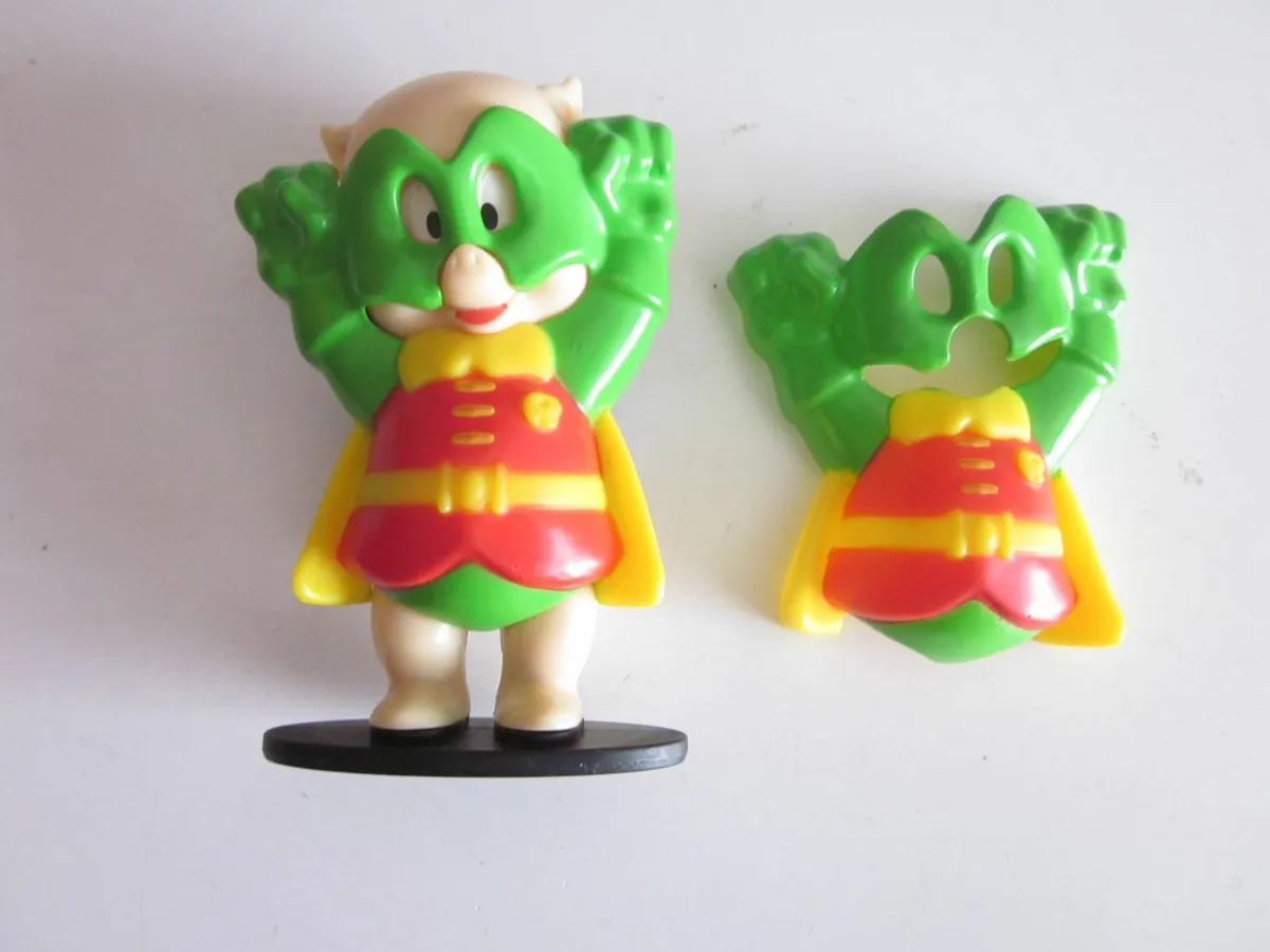 2023 Burger King Meal Toy Porky Pig Robin DC - Image 4