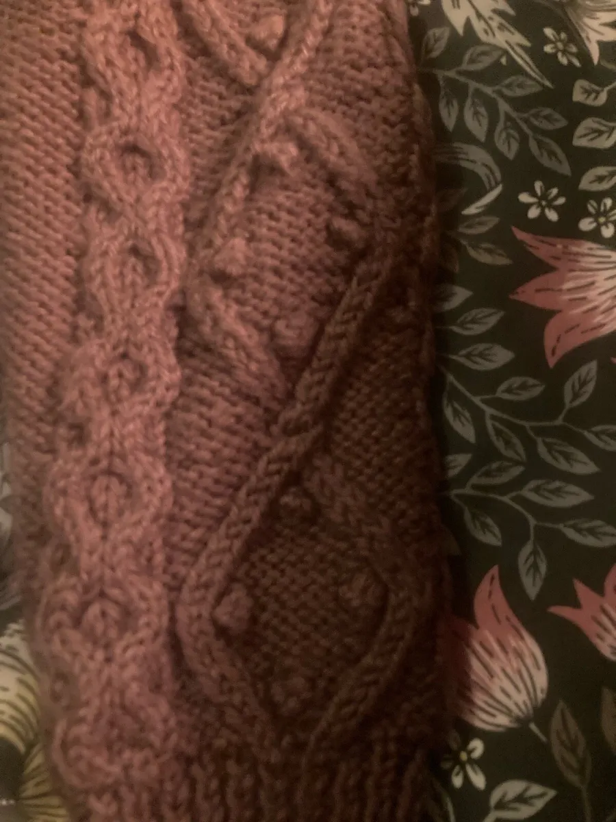 Handmade Aran Jumper - Image 2