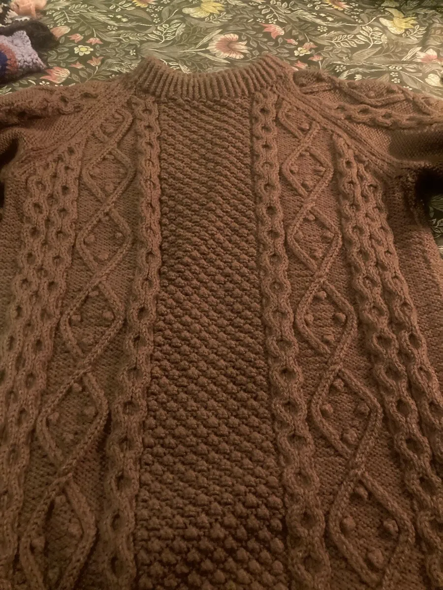 Handmade Aran Jumper - Image 1