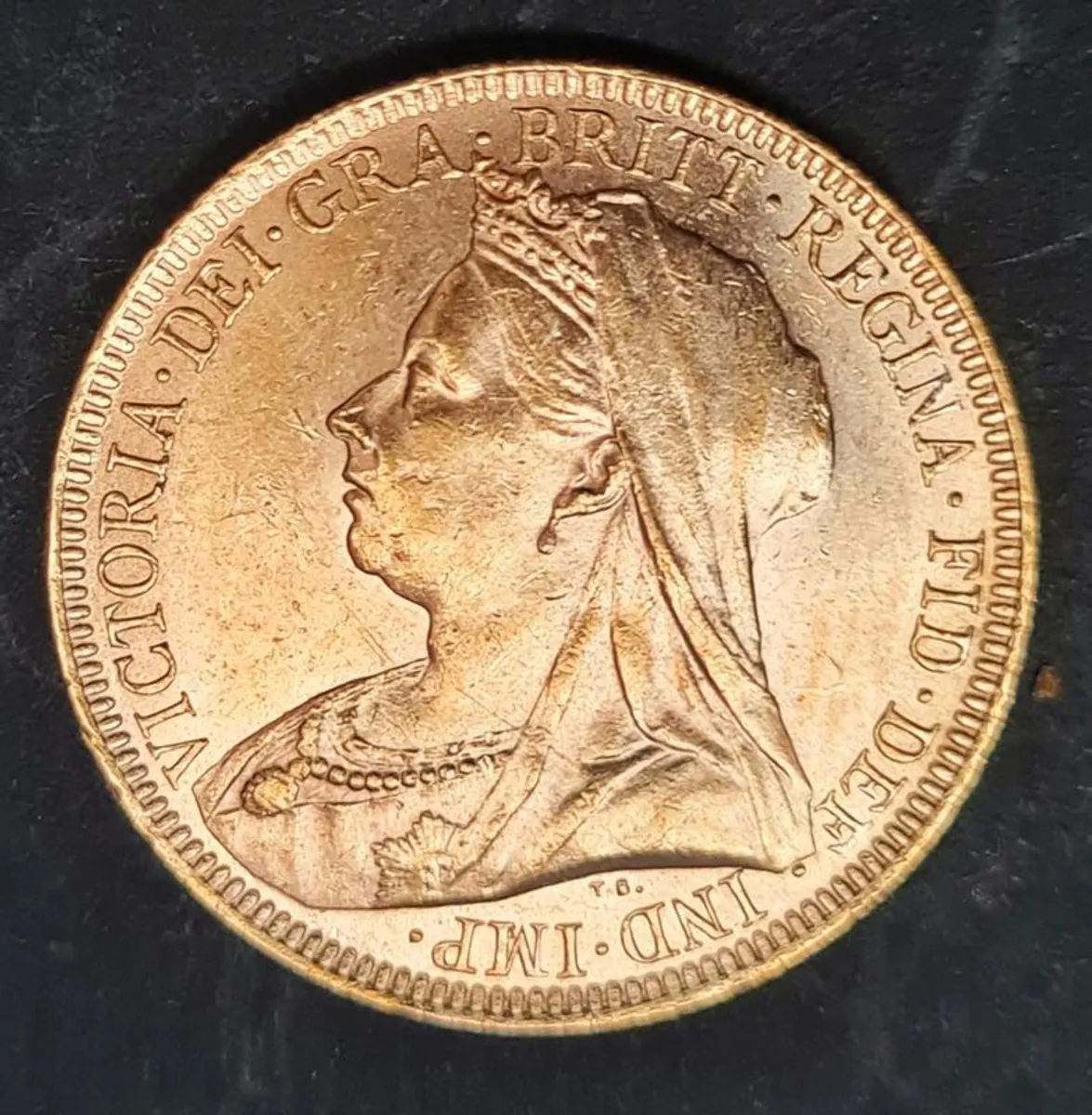 1893 London Gold Full Sovereign Coin Queen Victoria Old Head Excellent condition - Image 4
