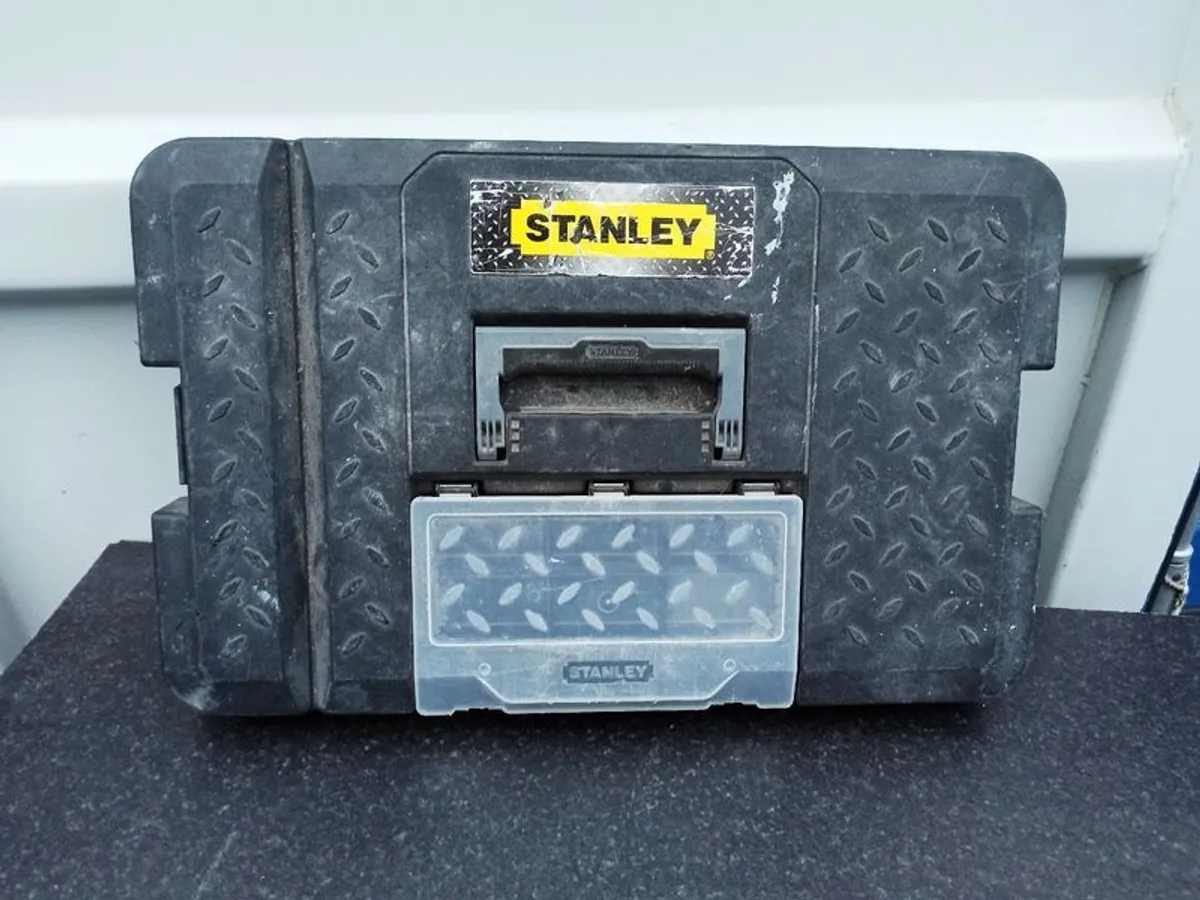 Stanley ProMobile toolbox plastic top cover used in good condition - Image 1