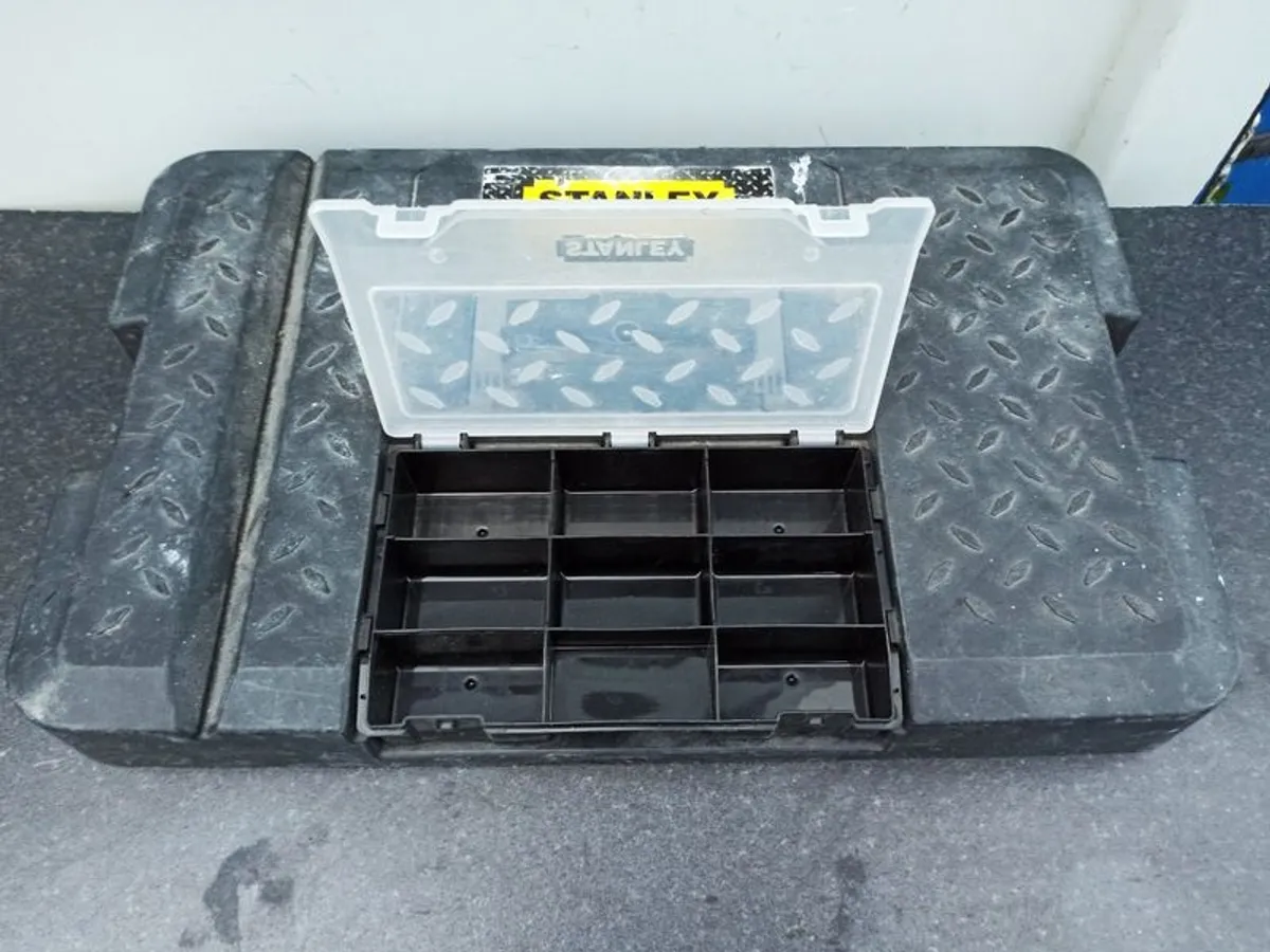Stanley ProMobile toolbox plastic top cover used in good condition - Image 2