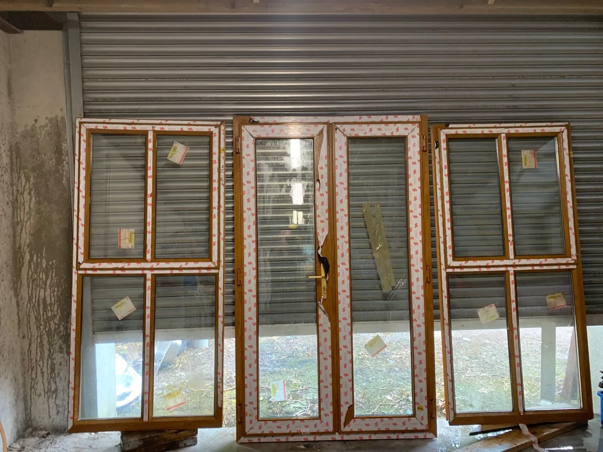 UPVC French door and 2 windows. - Image 1