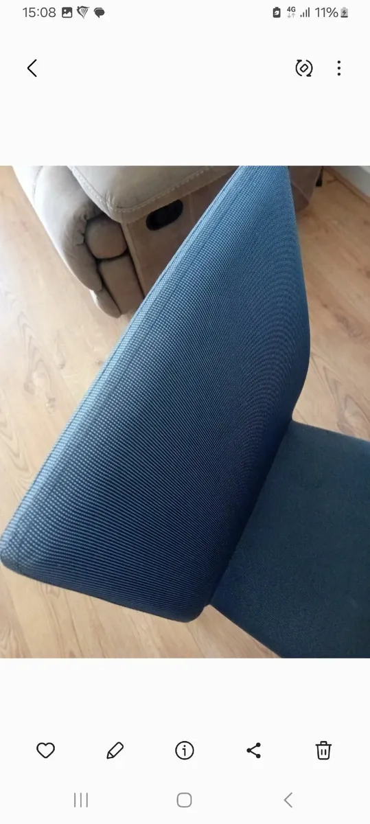 4 Dining chairs - Image 3