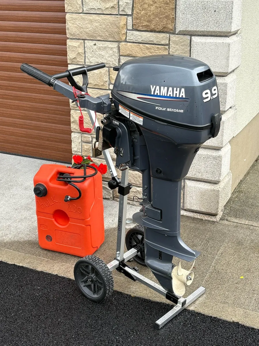 Yamaha 9.9hp outboard - Image 1