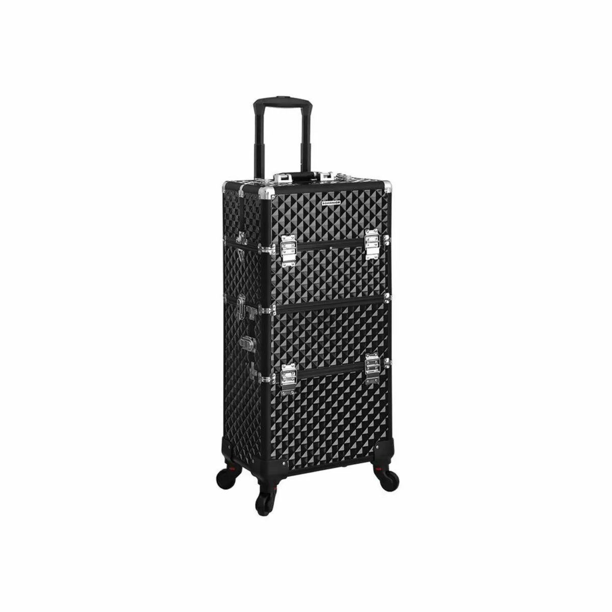 3-in-1 Make-up Trolley Black - Image 1