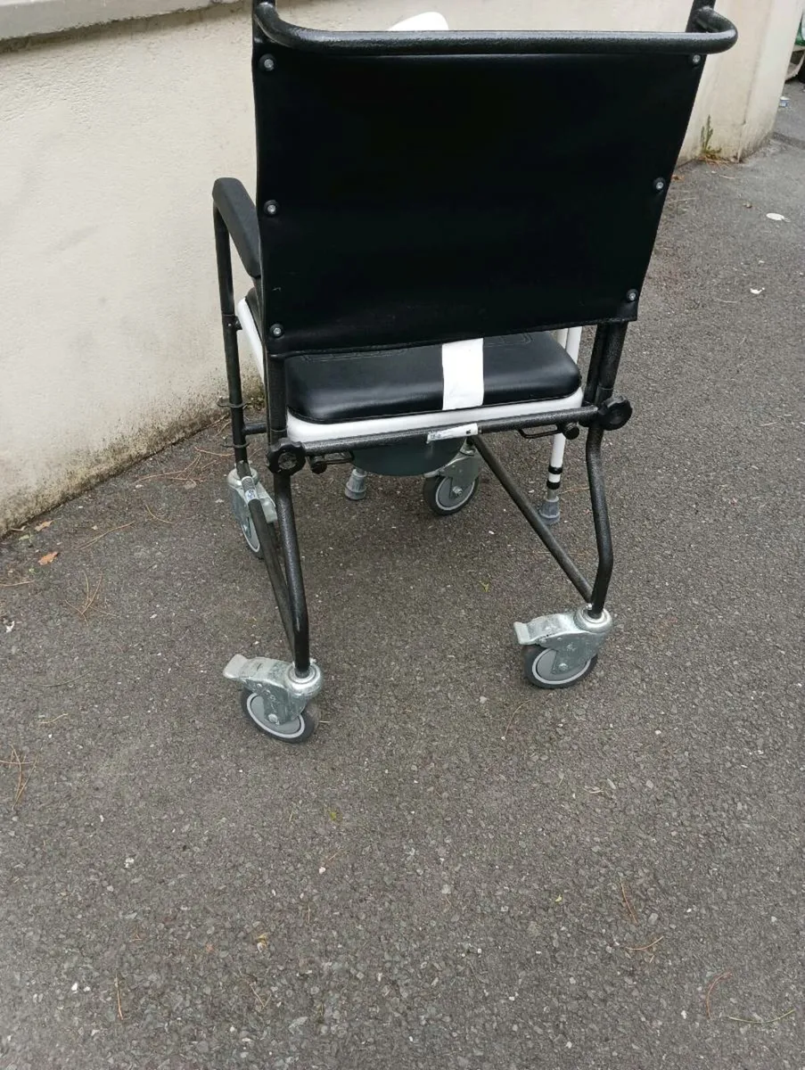 Shower chair,commode come chair.new. - Image 3