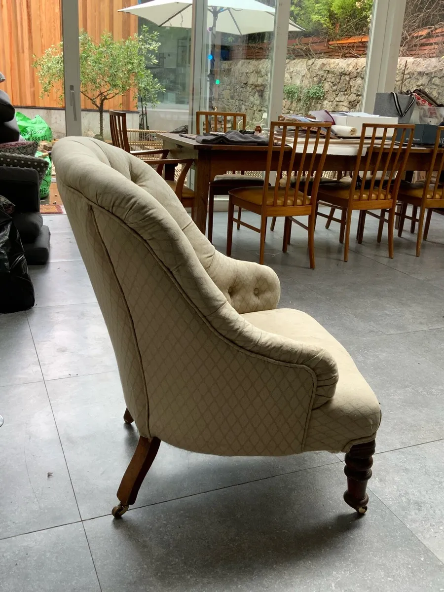Antique arm chair - Image 3