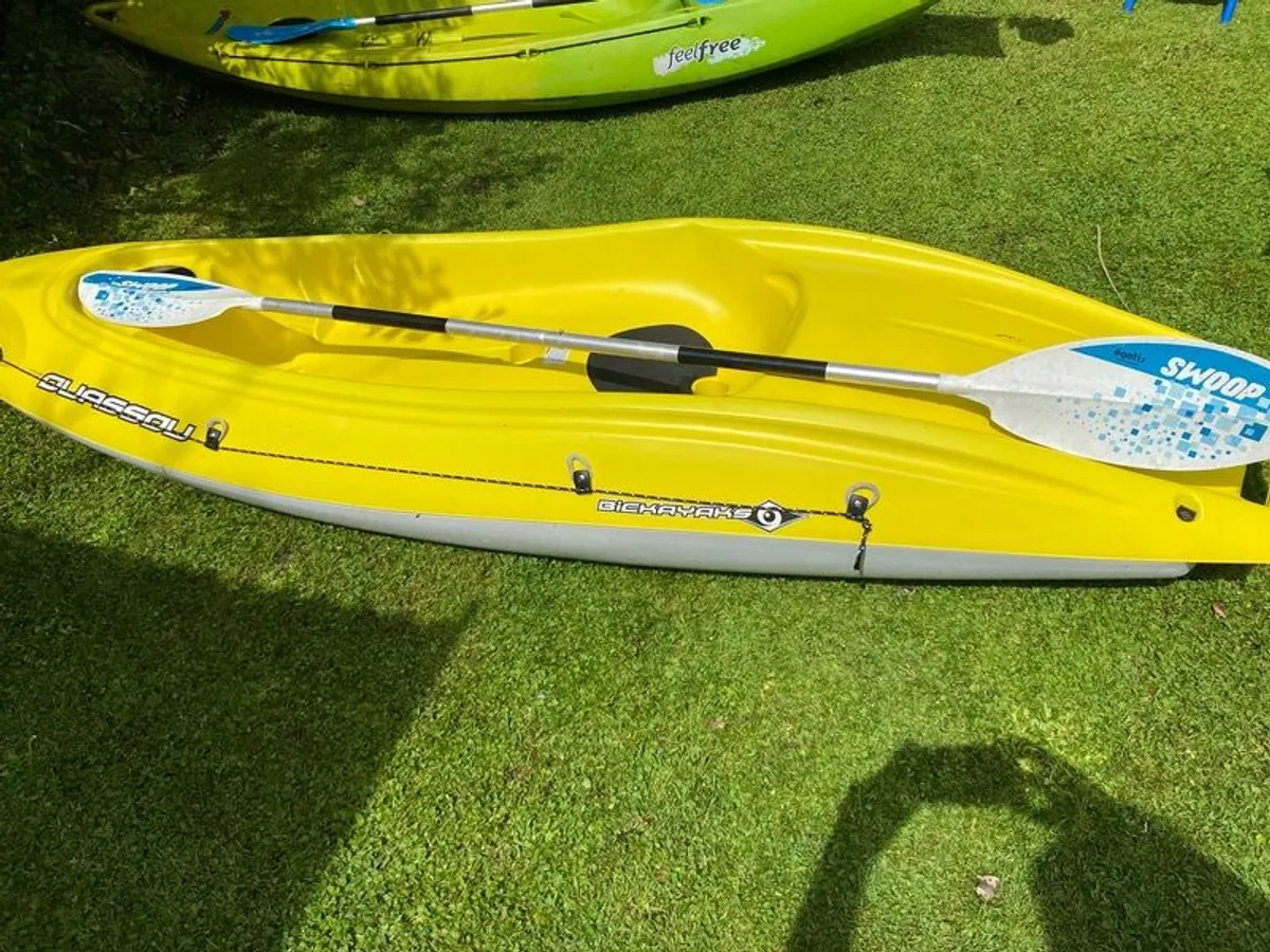 2 single seater kayaks for sale - Image 4