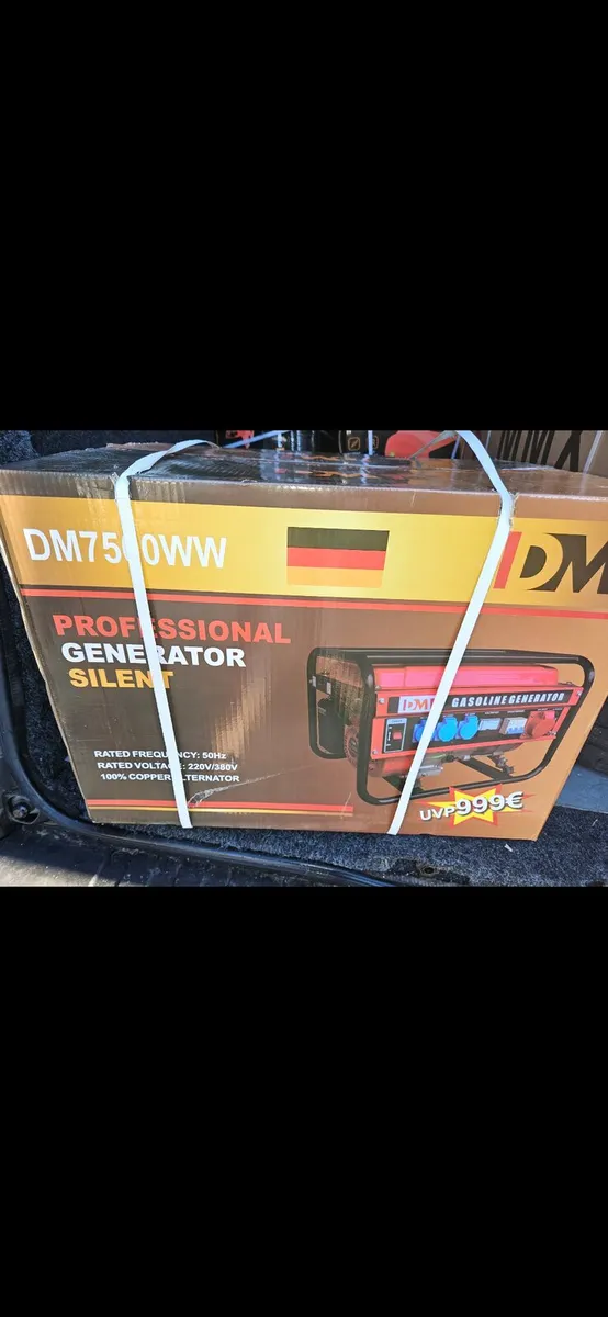 7.5kva petrol generators - Image 1