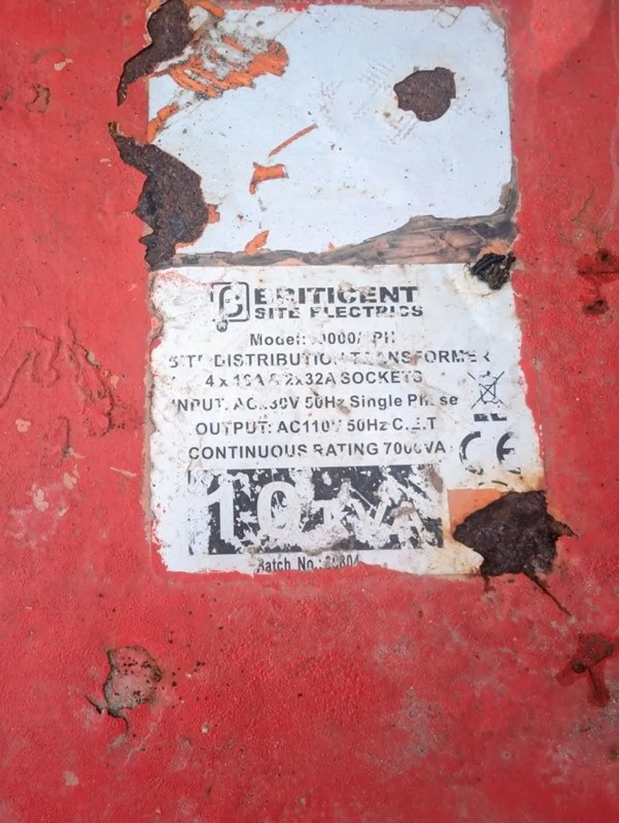 110 7kwa transformer - Image 2