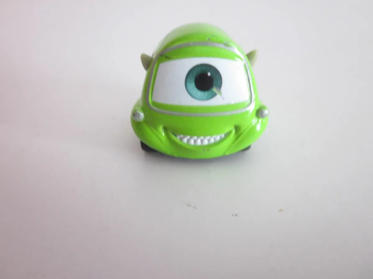 Monsters Inc Mike Wazowski Die Cast Car Toy Mini - Image 1