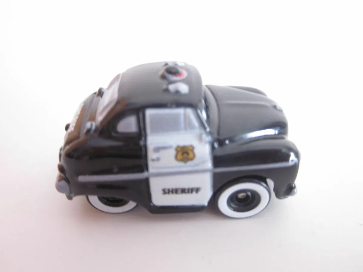 Disney Pixar Cars Sheriff Mini Racers Diecast - Image 2