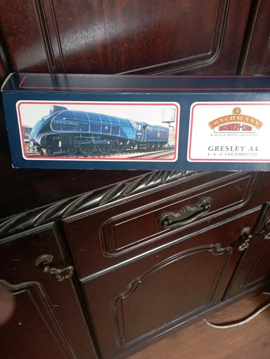 HORNBY GRESLEY A 4 4-6-2 BLUE  LOCMOTIVE BACHMANN - Image 1