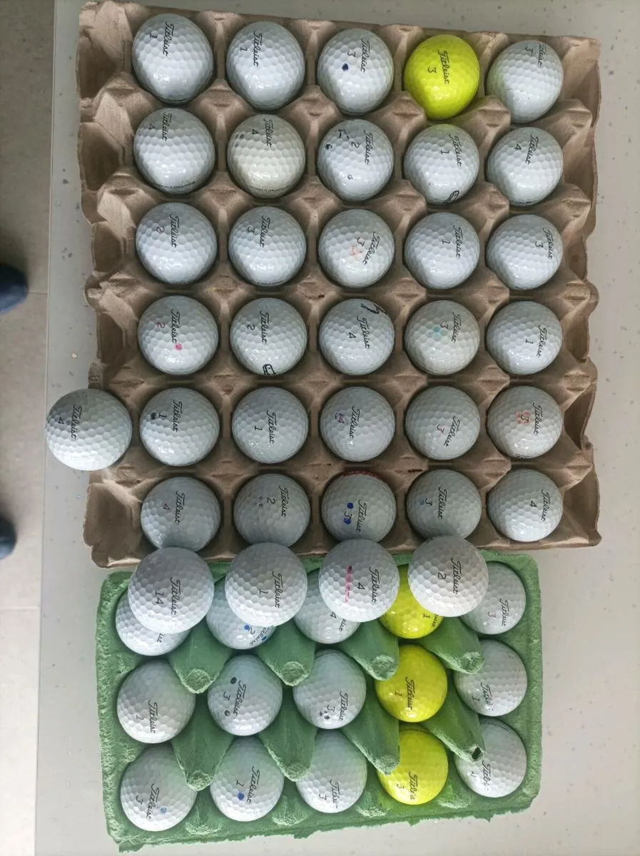 50 Like new pro v1 golf balls - Image 1