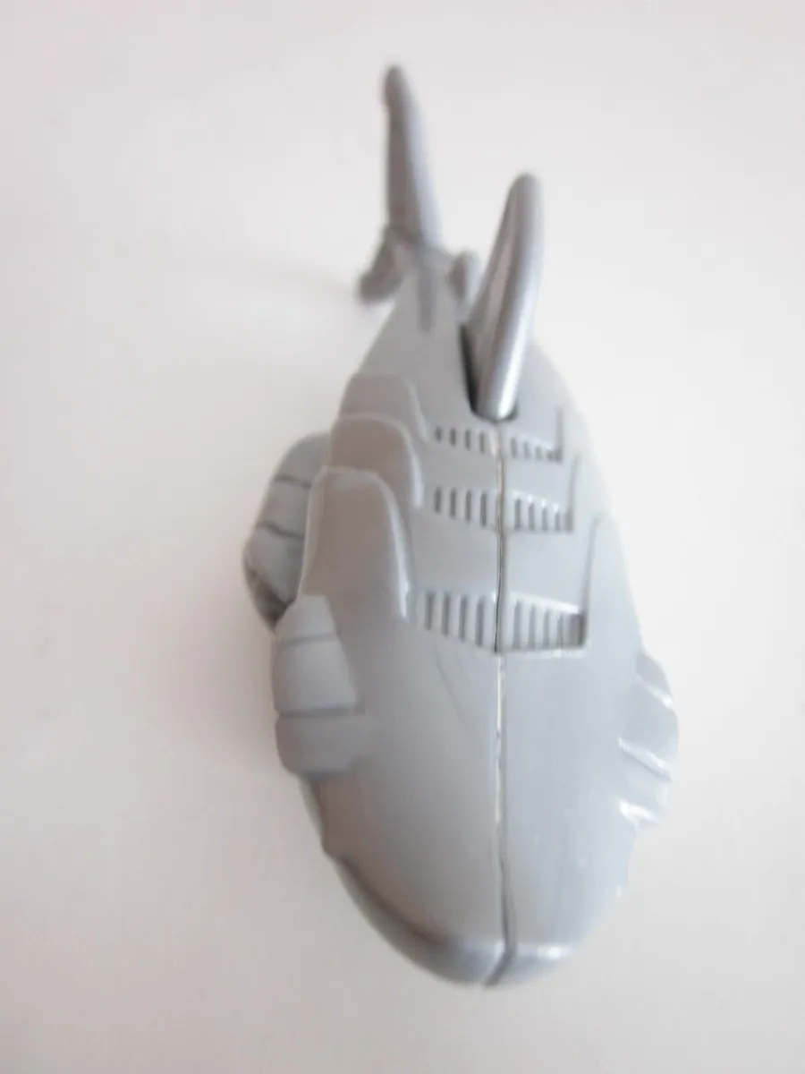 Fisher Price  9cm Robo Silver Shark 2012 - Image 2