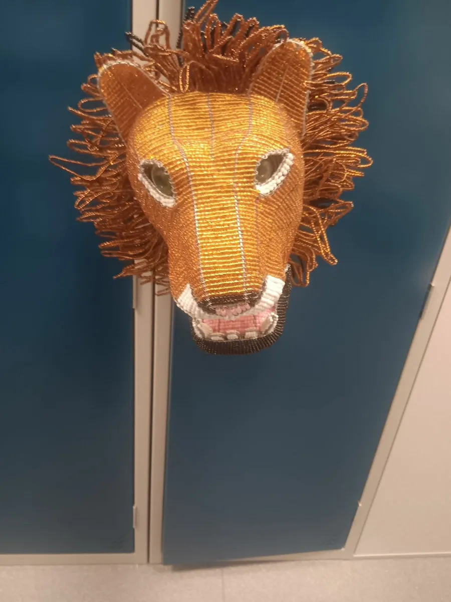 Lion mask wall art - Image 1