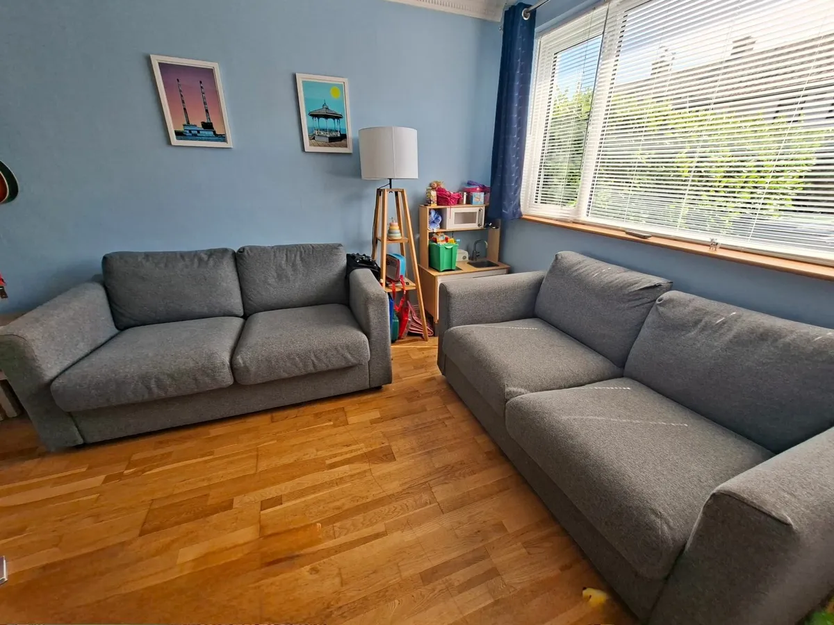 Two Matching Ikea Sofas - Image 1