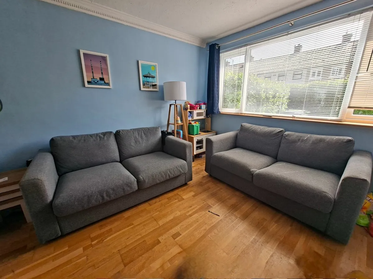 Two Matching Ikea Sofas - Image 2