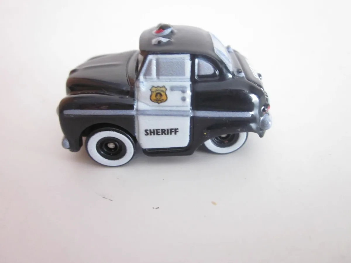 Disney Pixar Cars Sheriff Mini Racers Diecast - Image 3