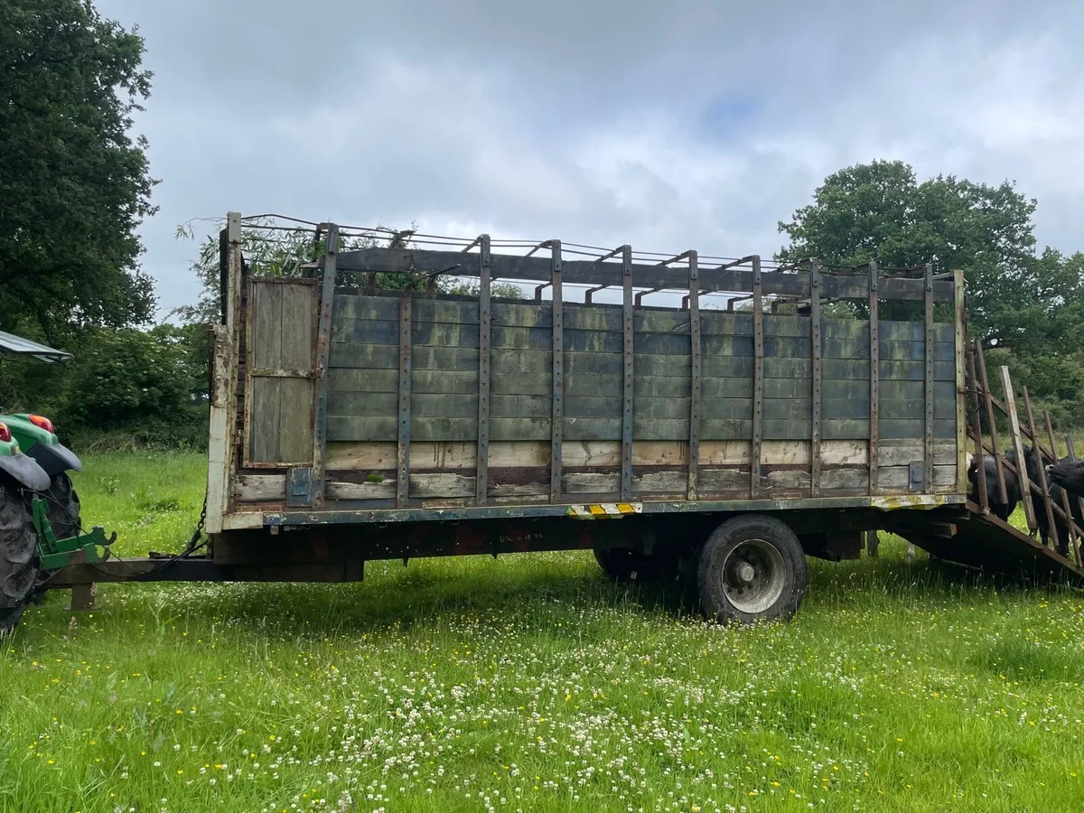 20 ft cattle trailer - Image 2