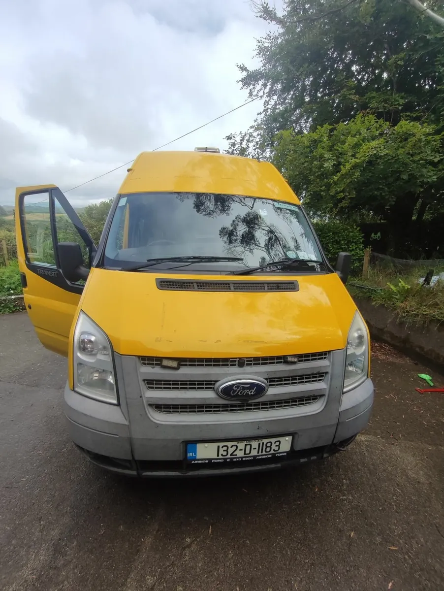 Crew cab/Day camper Transit *engine light on - Image 1