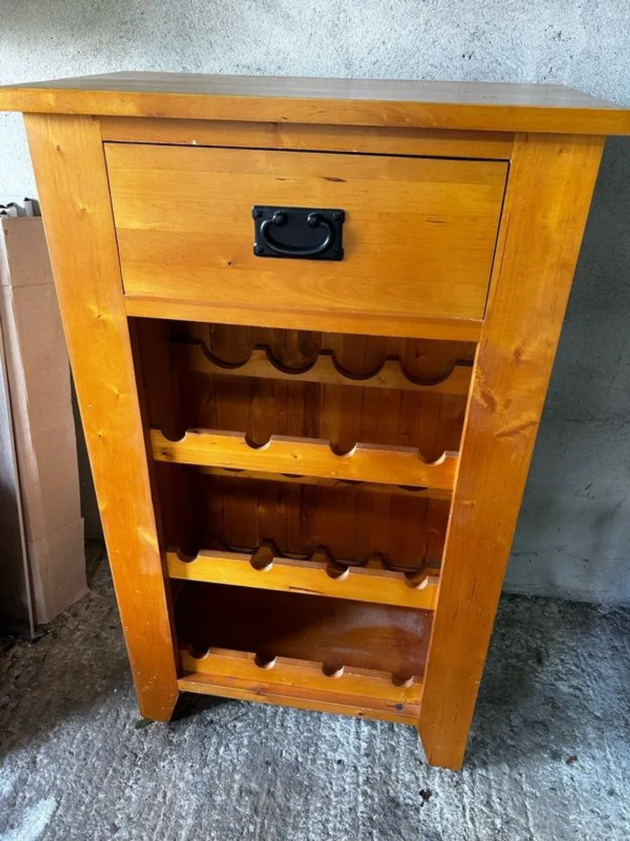 Wooden Wine Rack - Image 1