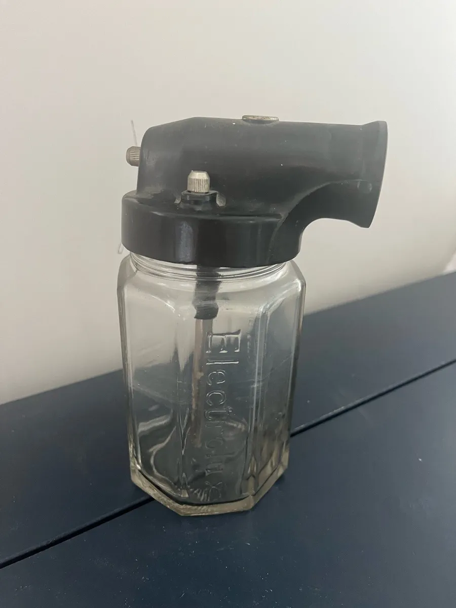 Antique Electrolux Glass Vaccum shampoo - Image 1