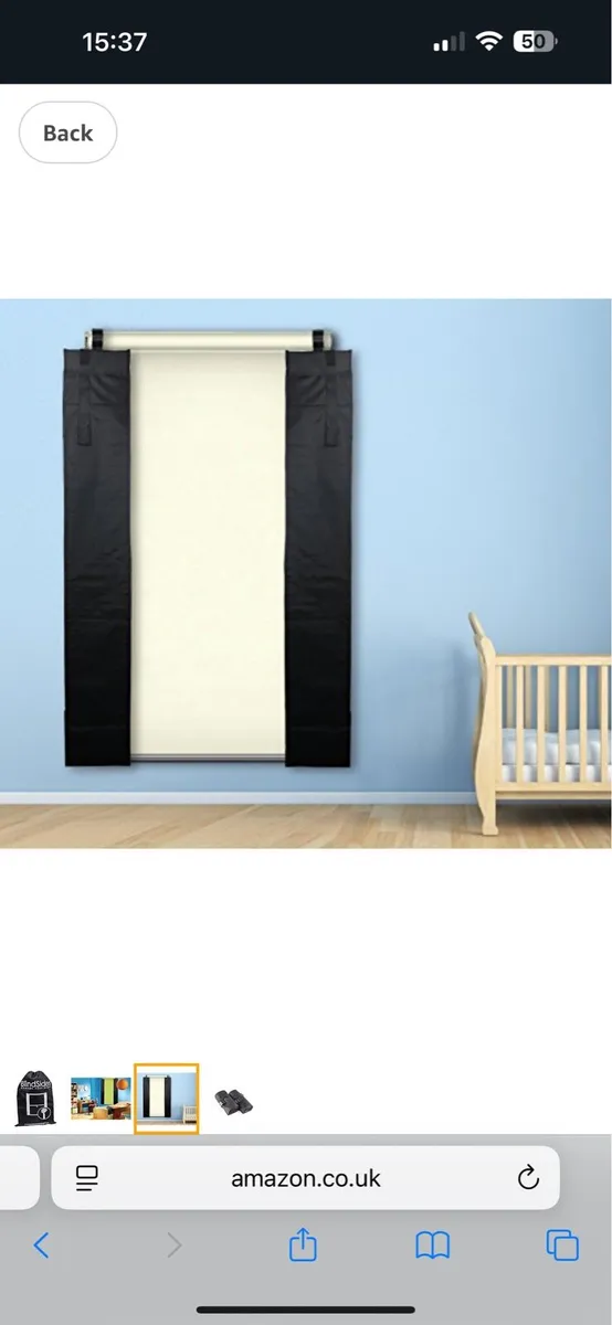 BlindSides Light Blocker - easy to hang - Image 1