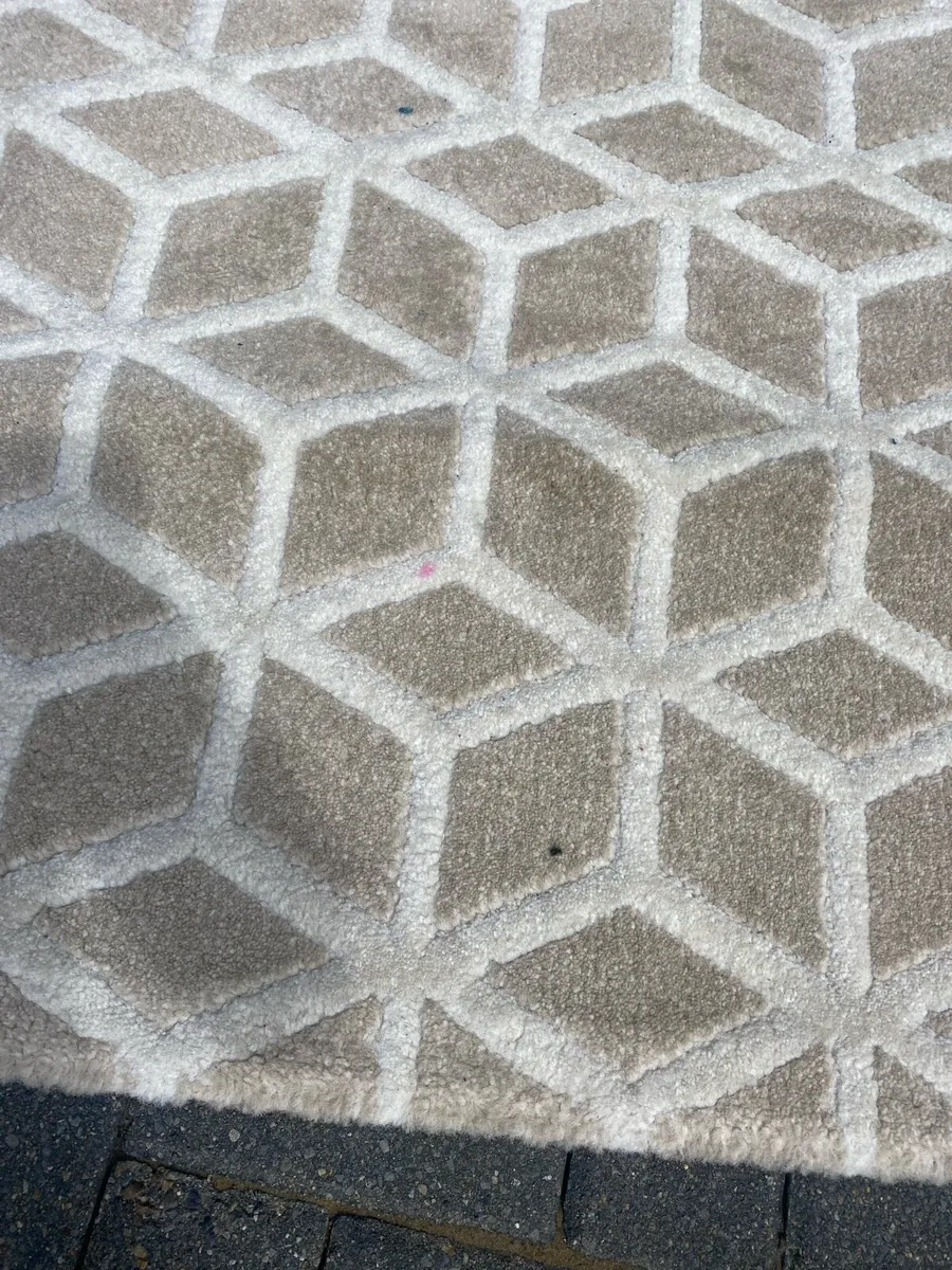 Large cream rug - Image 2