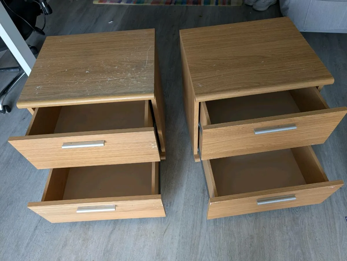 Bedside lockers - Image 1