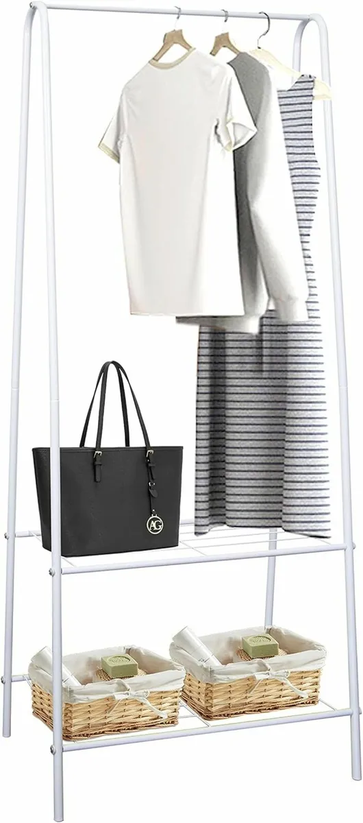 Clothes Rail Stand Garment Coat rack Bedroom - Image 1