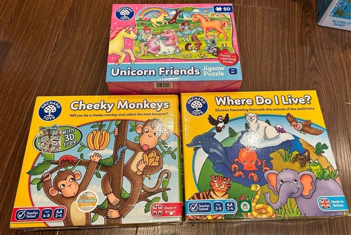 Selection of children's actvities and puzzles. Bundles priced individually. - Image 1