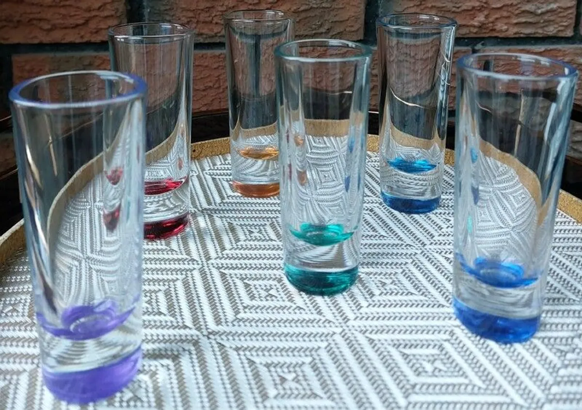 Moser Shot Glasses x 6 - Image 2