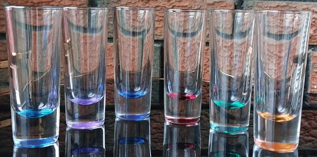 Moser Shot Glasses x 6 - Image 4