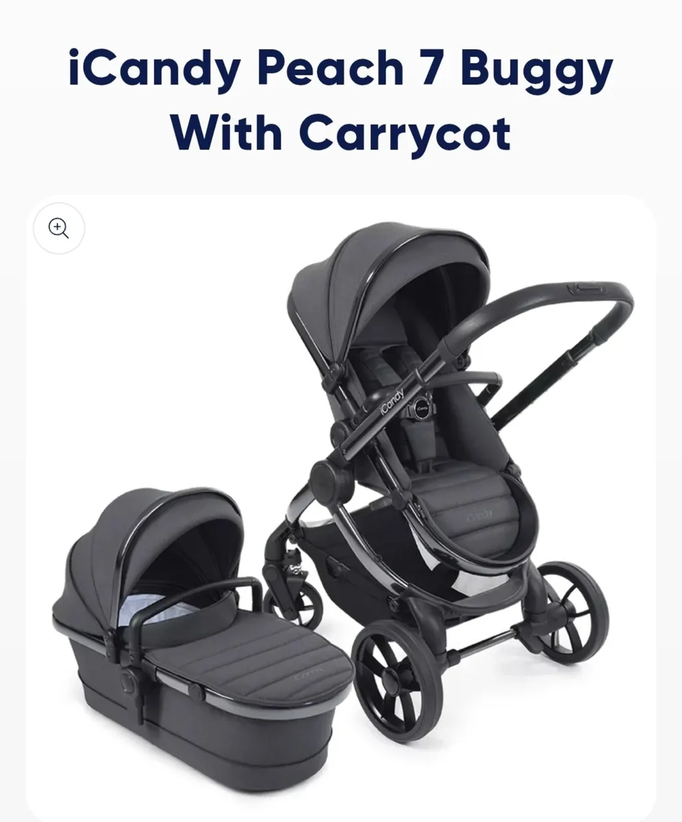 iCandy Peach 7 Buggy With Carrycot - Image 1