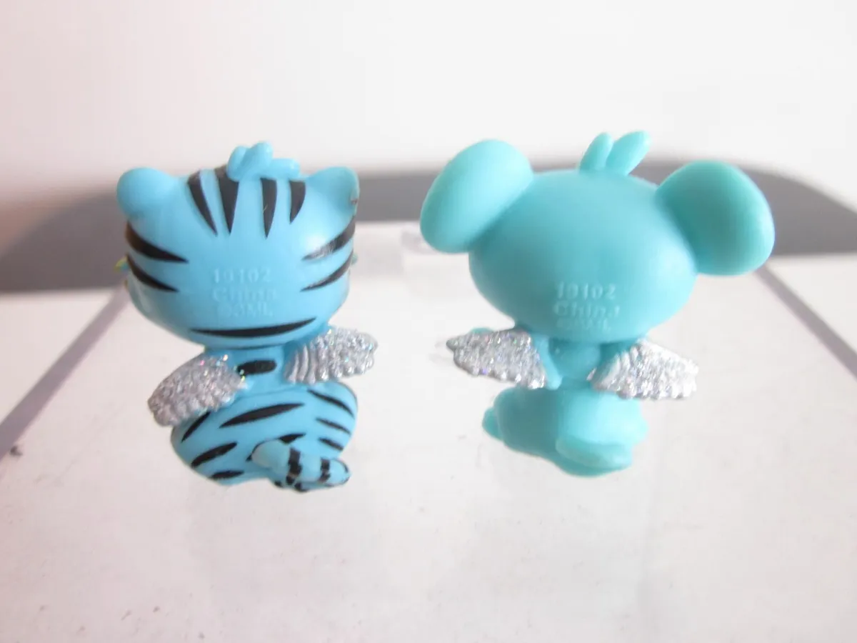 Hatchimals Blue Jungle Tiger & Green Mouse Figs - Image 2