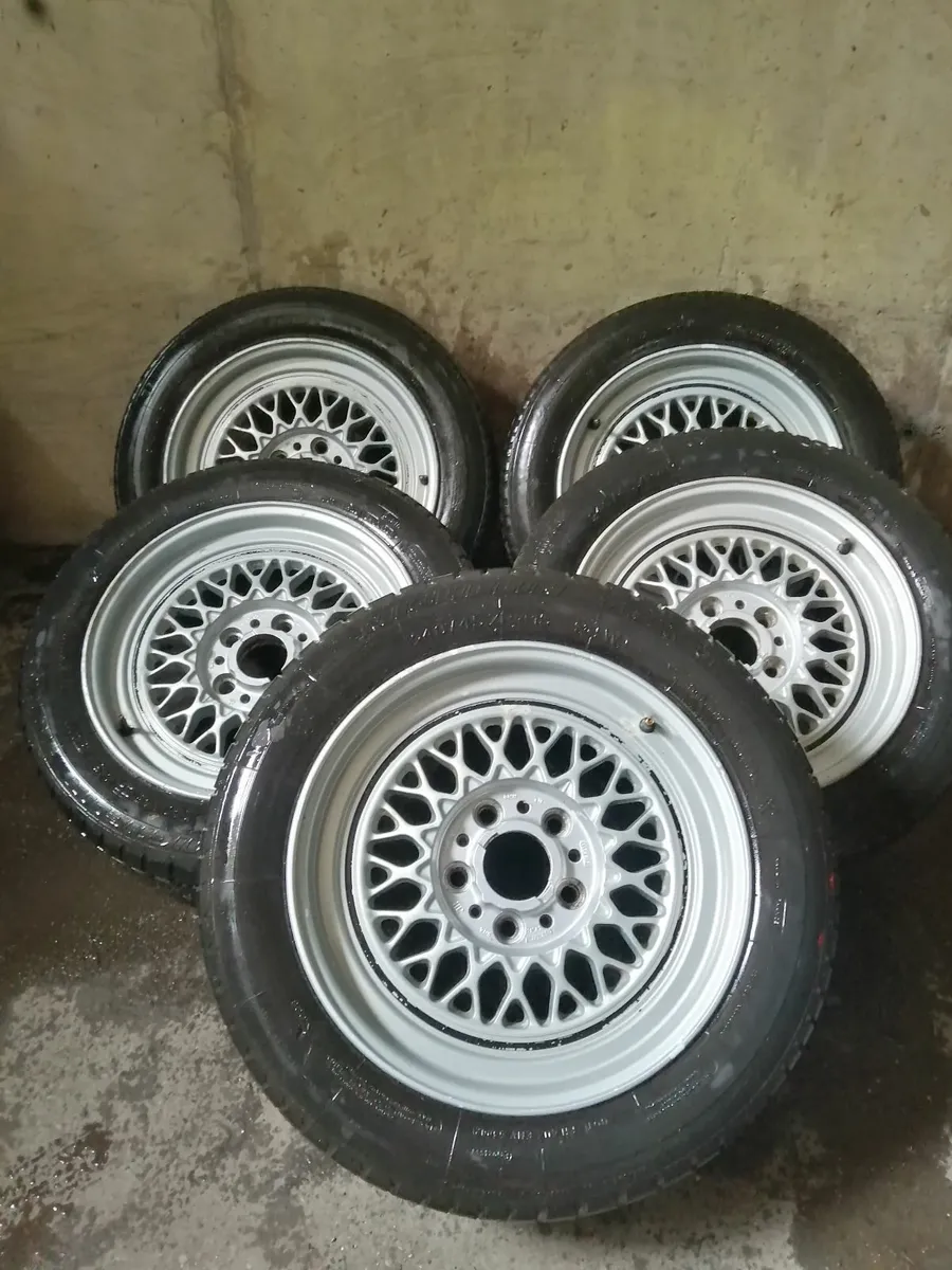 Set of  BBS  BMW E34 535I E24 635CSI E32 735I - Image 1